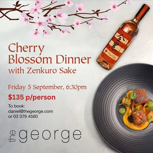 Get ready for cherry blossom season with a luxurious sake pairing dinner at The 