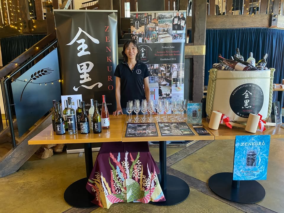 Ready for sake service at the 2026 NZ Golf Open @millbrookresort  #nzsake #queen