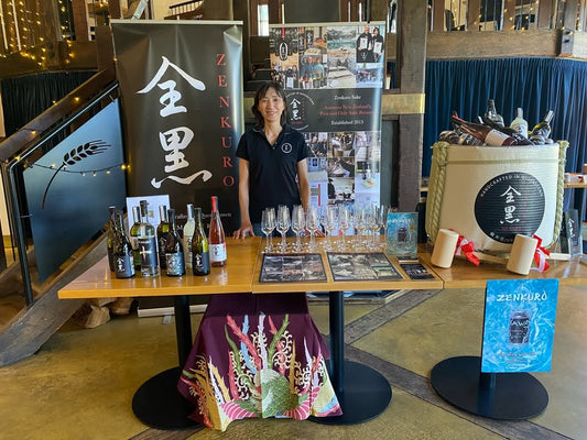 Ready for sake service at the 2026 NZ Golf Open @millbrookresort  #nzsake #queen