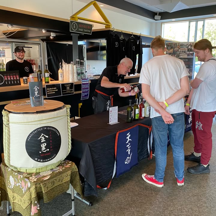 Japan Fiesta Christchurch 2026  The Zenkuro Team will be offering sake tastings 