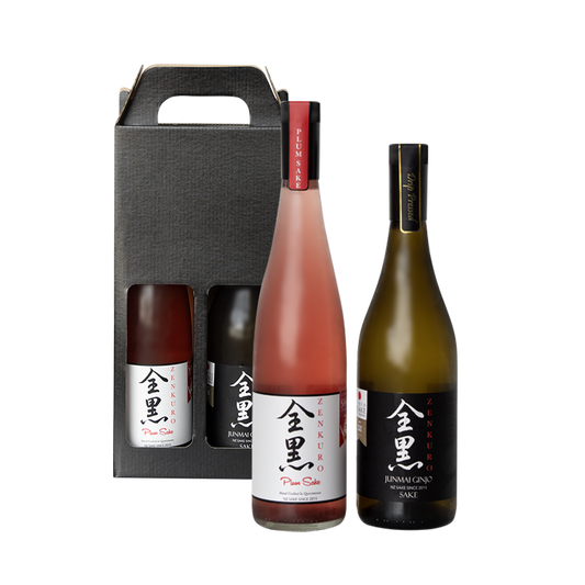 Christmas & New Year Gift Selection - Twin Gift Pack ~ Soft and Smooth Sake Pairings